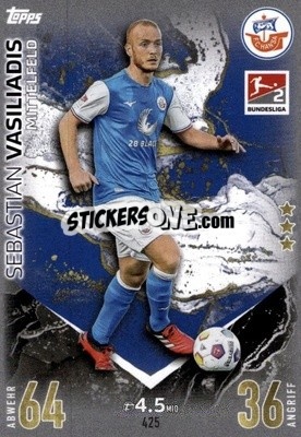 Cromo Sebastian Vasiliadis - German Fussball Bundesliga 2023-2024. Match Attax
 - Topps