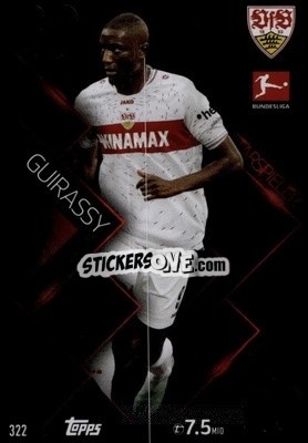 Sticker Serhou Guirassy - German Fussball Bundesliga 2023-2024. Match Attax
 - Topps