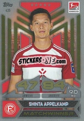 Sticker Shinta Appelkamp - German Fussball Bundesliga 2023-2024. Match Attax
 - Topps