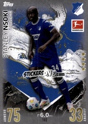Sticker Stanley Nsoki - German Fussball Bundesliga 2023-2024. Match Attax
 - Topps