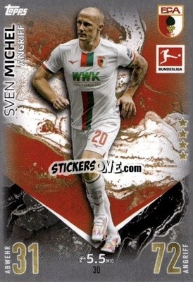 Sticker Sven Michel - German Fussball Bundesliga 2023-2024. Match Attax
 - Topps