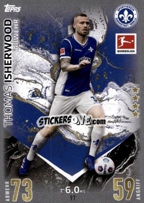 Sticker Thomas Ishirwood - German Fussball Bundesliga 2023-2024. Match Attax
 - Topps
