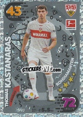 Sticker Thomas Kastanaras - German Fussball Bundesliga 2023-2024. Match Attax
 - Topps