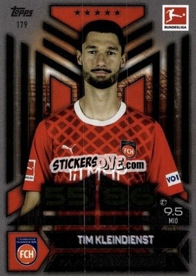 Sticker Tim Kleindienst - German Fussball Bundesliga 2023-2024. Match Attax
 - Topps