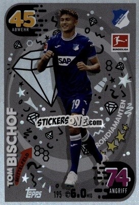 Sticker Tom Bischof - German Fussball Bundesliga 2023-2024. Match Attax
 - Topps