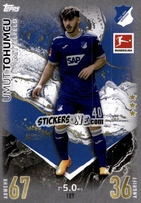 Figurina Umut Tohumcu - German Fussball Bundesliga 2023-2024. Match Attax
 - Topps