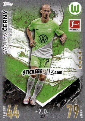 Sticker Václav Cerný - German Fussball Bundesliga 2023-2024. Match Attax
 - Topps