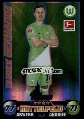Cromo Yannick Gerhardt - German Fussball Bundesliga 2023-2024. Match Attax
 - Topps