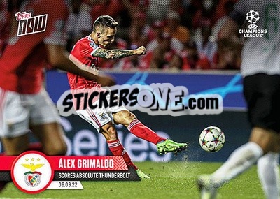 Sticker Alex Grimaldo - Now UEFA Champions League 2022-2023 - Topps