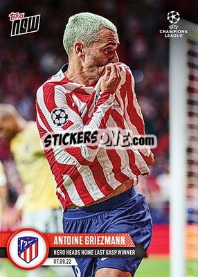 Sticker Antoine Griezmann - Now UEFA Champions League 2022-2023 n. 15 - Topps