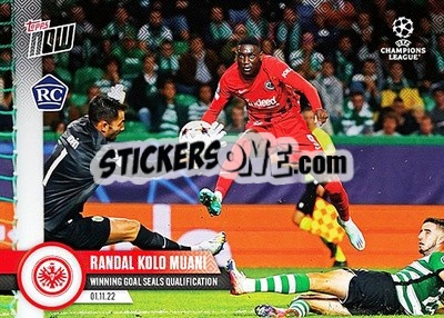 Sticker Randal Kolo Muani - Now UEFA Champions League 2022-2023 - Topps