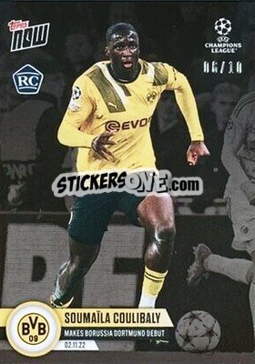 Sticker Soumaila Coulibaly - Now UEFA Champions League 2022-2023 n. 67b - Topps
