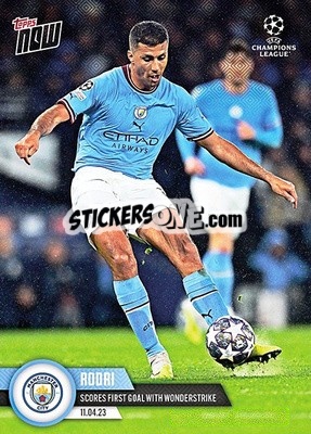 Sticker Rodri - Now UEFA Champions League 2022-2023 - Topps