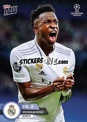 Sticker Vini Jr - Now UEFA Champions League 2022-2023 n. 104 - Topps