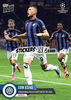 Sticker Edin Dzeko - Now UEFA Champions League 2022-2023 n. 106 - Topps