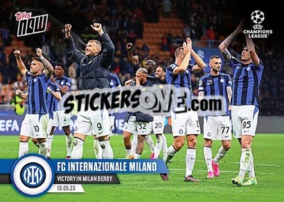Sticker Henrich Mkhitaryan - Now UEFA Champions League 2022-2023 n. 107 - Topps