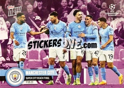 Cromo Manchester City - Now UEFA Champions League 2022-2023 - Topps