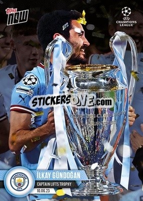 Sticker Ilkay Gundogan - Now UEFA Champions League 2022-2023 n. 118 - Topps