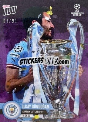 Sticker Ilkay Gundogan - Now UEFA Champions League 2022-2023 - Topps