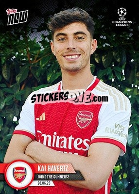Sticker Kai Havertz - Now UEFA Champions League 2022-2023 n. 131 - Topps