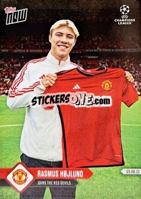 Sticker Rasmus Højlund - Now UEFA Champions League 2022-2023 n. 135 - Topps
