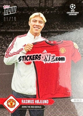 Sticker Rasmus Højlund - Now UEFA Champions League 2022-2023 n. 135b - Topps