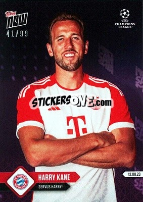 Sticker Harry Kane - Now UEFA Champions League 2022-2023 n. 136p - Topps