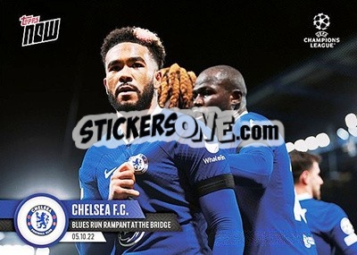 Sticker Chelsea - Now UEFA Champions League 2022-2023 - Topps
