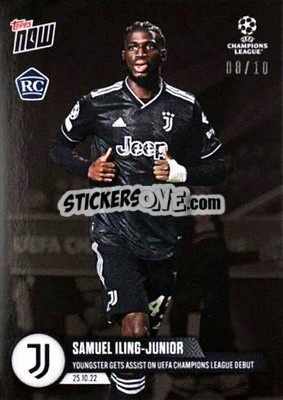 Sticker Samuel Iling-Junior - Now UEFA Champions League 2022-2023 n. 45b - Topps