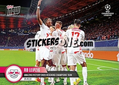 Sticker RB Leipzig - Now UEFA Champions League 2022-2023 - Topps