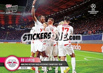 Sticker RB Leipzig - Now UEFA Champions League 2022-2023 n. 50 - Topps