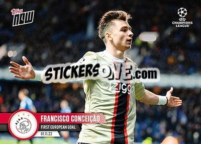 Sticker Francisco Conceicao - Now UEFA Champions League 2022-2023 - Topps