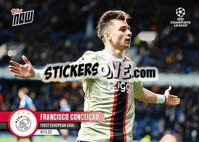 Sticker Francisco Conceicao - Now UEFA Champions League 2022-2023 n. 56 - Topps
