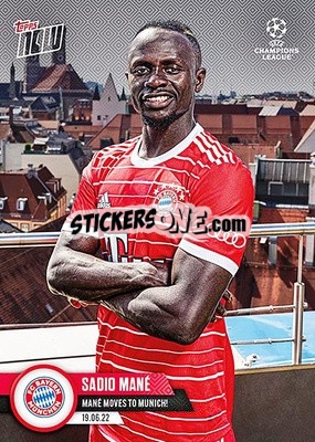 Sticker Sadio Mane - Now UEFA Champions League 2022-2023 n. PS07 - Topps
