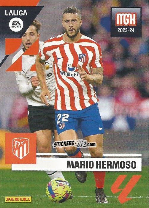 Figurina Mario Hermoso - LaLiga 2023-2024. Megacracks n. 79 - Panini