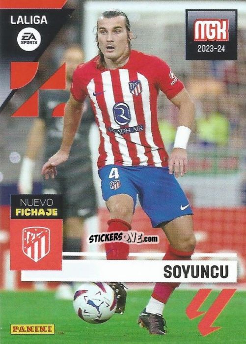Figurina Soyuncu - LaLiga 2023-2024. Megacracks n. 449 - Panini
