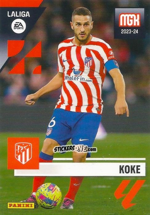 Sticker Koke - LaLiga 2023-2024. Megacracks n. 82 - Panini