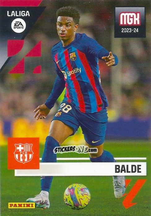 Sticker Balde - LaLiga 2023-2024. Megacracks n. 99 - Panini