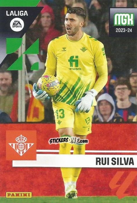 Sticker Rui Silva - LaLiga 2023-2024. Megacracks n. 110 - Panini