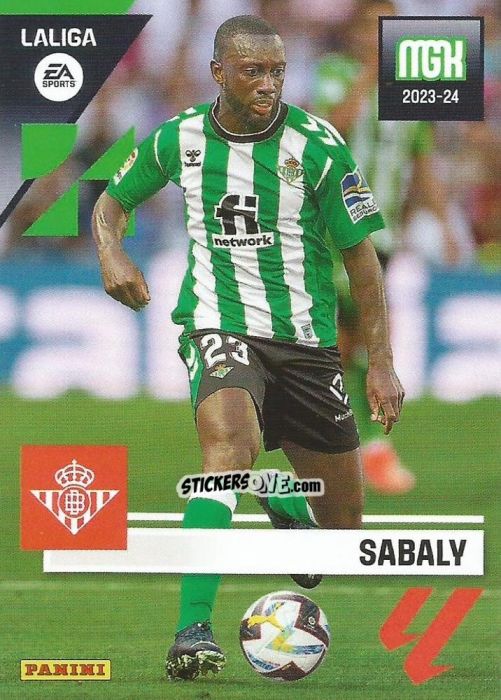Figurina Sabaly - LaLiga 2023-2024. Megacracks n. 112 - Panini