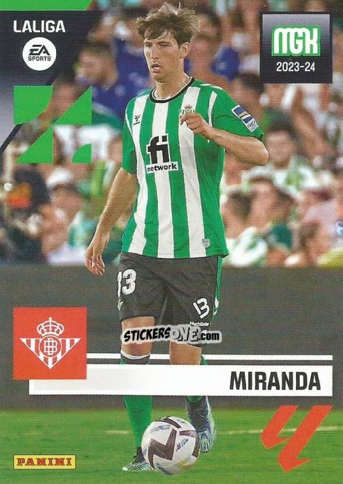 Sticker Miranda - LaLiga 2023-2024. Megacracks n. 115 - Panini