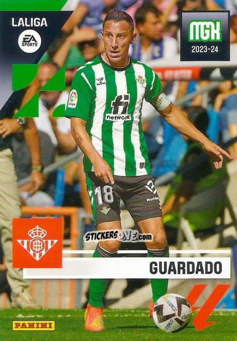 Sticker Guardado - LaLiga 2023-2024. Megacracks n. 119 - Panini