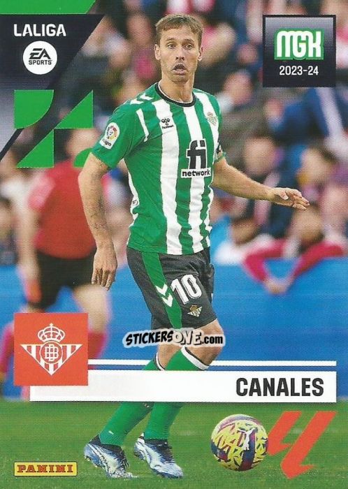 Sticker Canales - LaLiga 2023-2024. Megacracks n. 120 - Panini