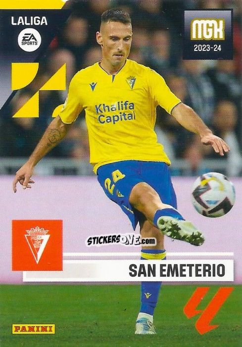 Sticker San Emeterio - LaLiga 2023-2024. Megacracks n. 135 - Panini