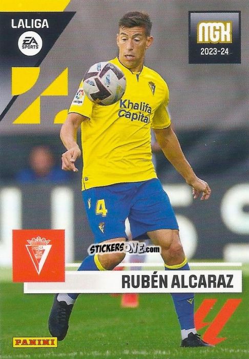 Sticker Rubén Alcaraz - LaLiga 2023-2024. Megacracks n. 136 - Panini
