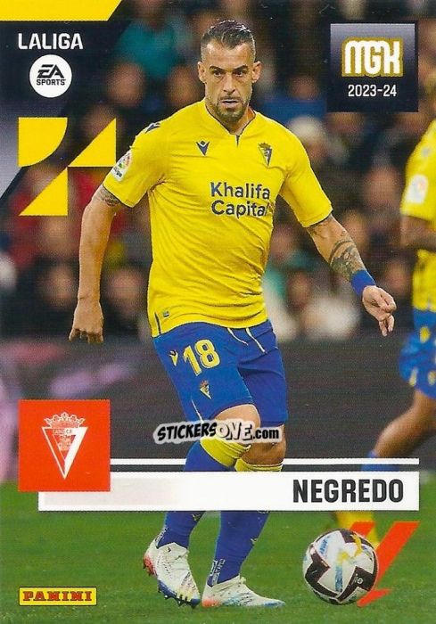 Sticker Negredo - LaLiga 2023-2024. Megacracks n. 144 - Panini