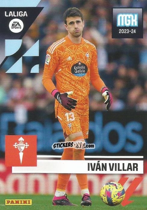 Sticker Iván Villar - LaLiga 2023-2024. Megacracks n. 147 - Panini