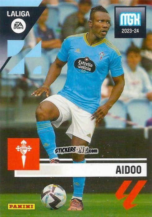 Sticker Aidoo - LaLiga 2023-2024. Megacracks n. 149 - Panini