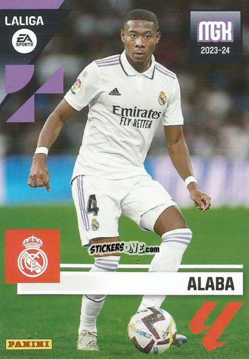 Sticker Alaba - LaLiga 2023-2024. Megacracks n. 239 - Panini