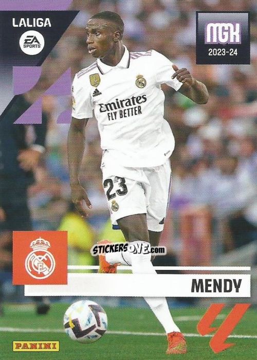 Figurina Mendy - LaLiga 2023-2024. Megacracks n. 242 - Panini